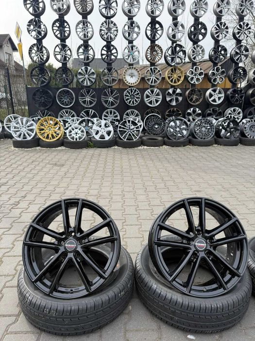 Felgi aluminiowe Borbet 17" 5x112 7,5j et52 Vw Skoda Seat Audi itp.