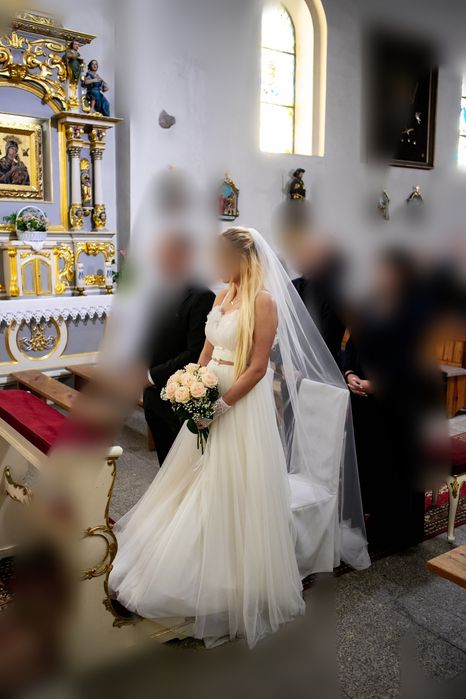 Piękny zestaw ślubny