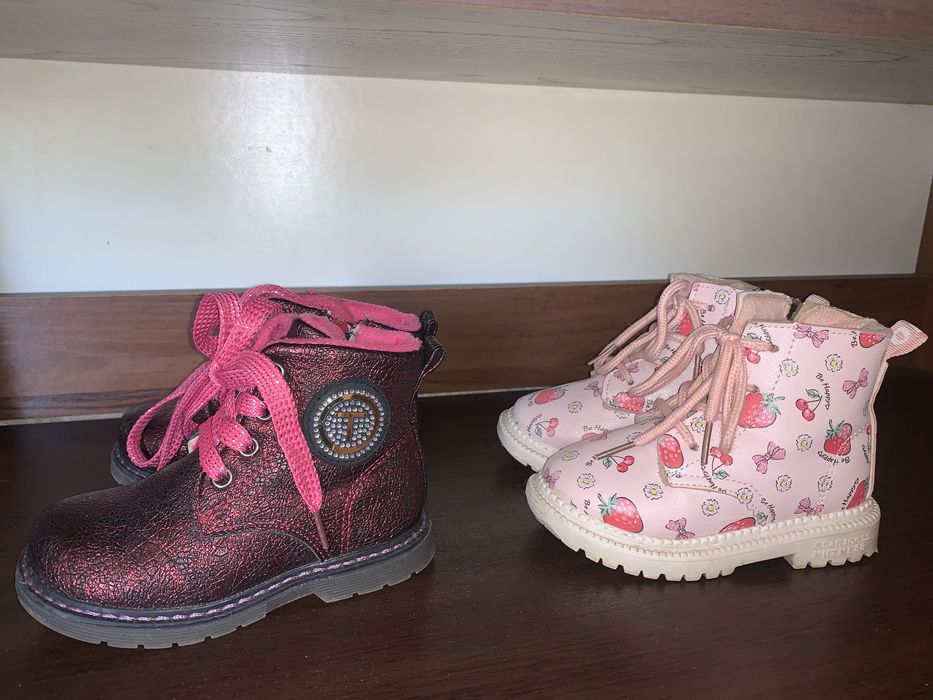 Весняні черевики для дівчинки, ботинки демі 24
