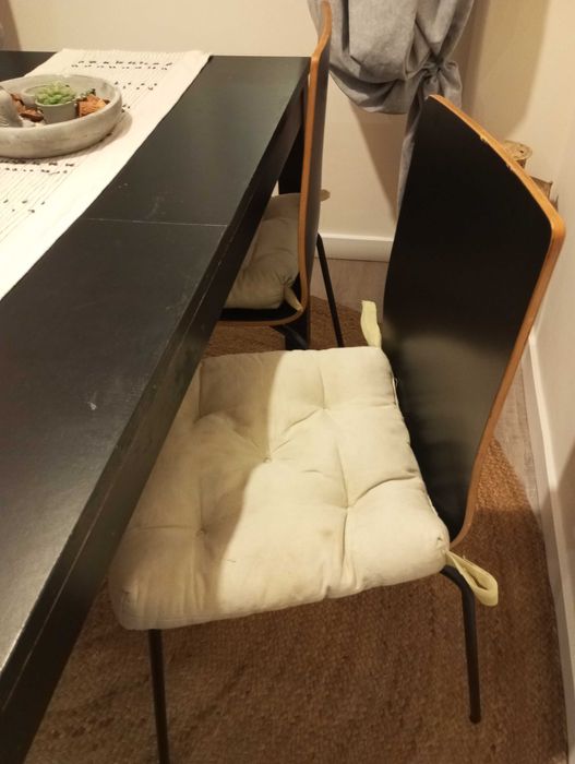 Mesa Ikea extensível + 4cadeiras