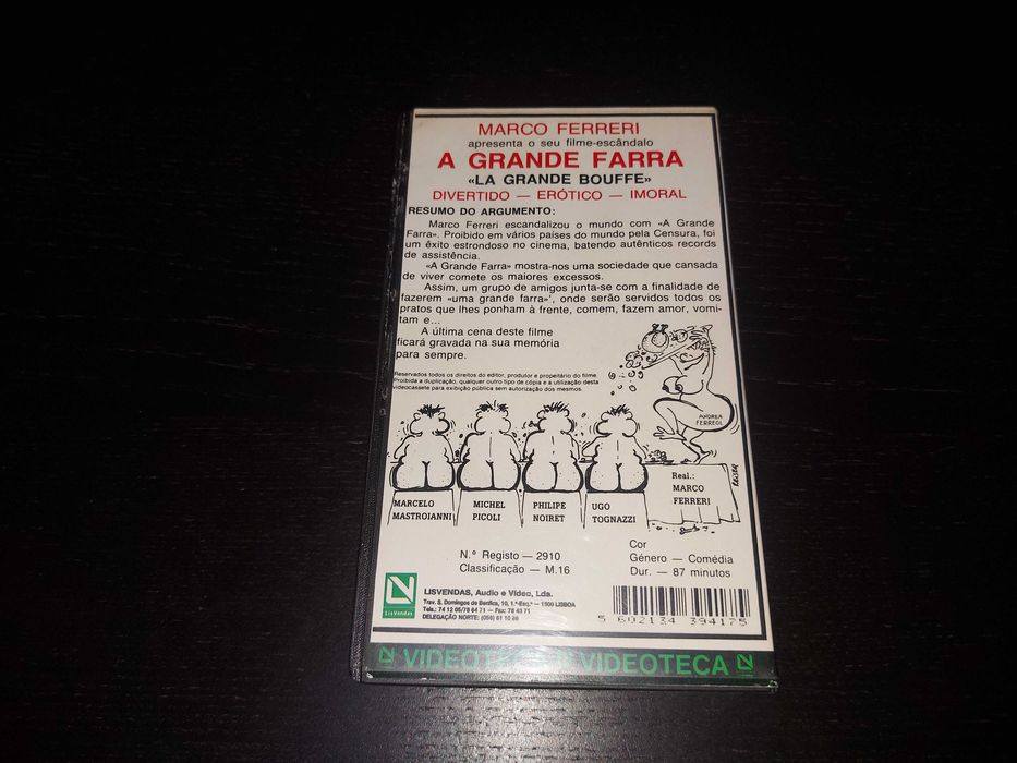A Grande Farra / La Grande Bouffe . VHS