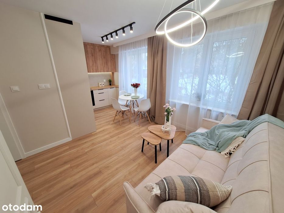 Nowoczesne mieszkanie z ogródkiem