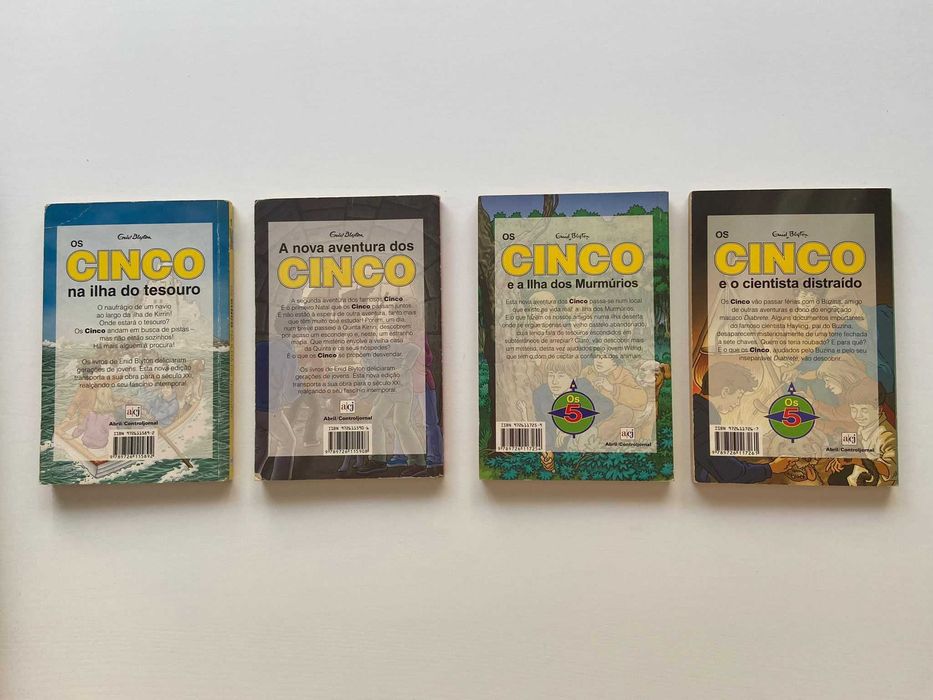 OS CINCO- Livros em 2ª Mão