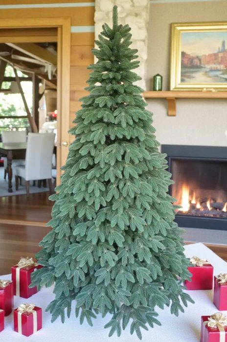 Лита ялинка Преміум Швейцарська 1.5 м – пухнаста зелена штучна