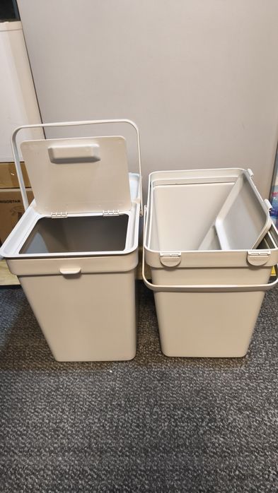 Ikea Hallbar 22l dwa kosze , pojemniki do segregacji