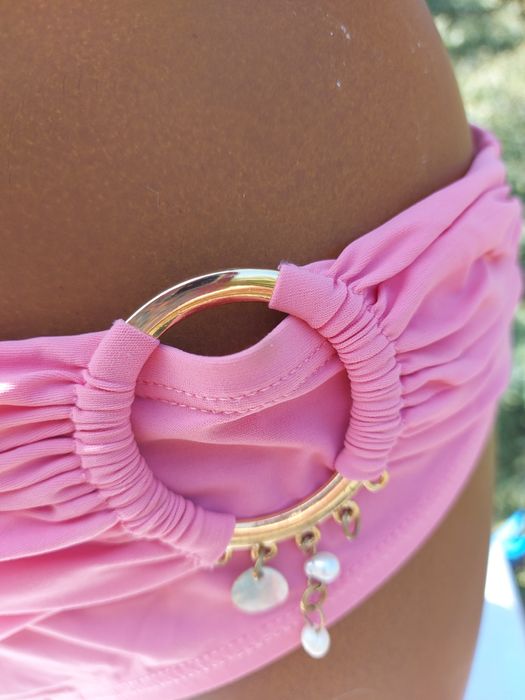 kostium kąpielowy damski same majtki różowe firma M&S