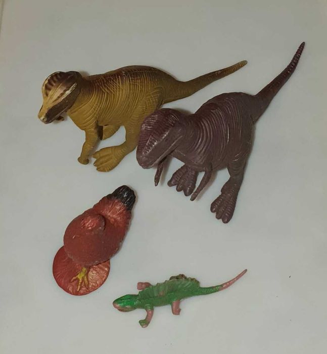 Миниатюрные фигуры животных пластмасса