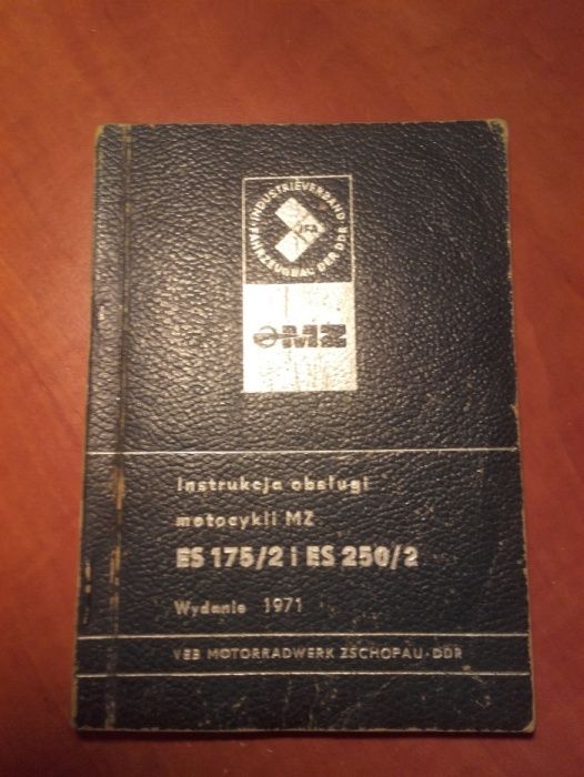 Oryginalna instrukcja MZ ES