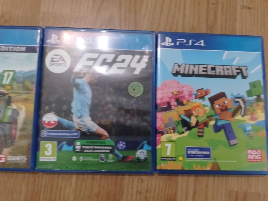 Płyty na PS4 sprwne
