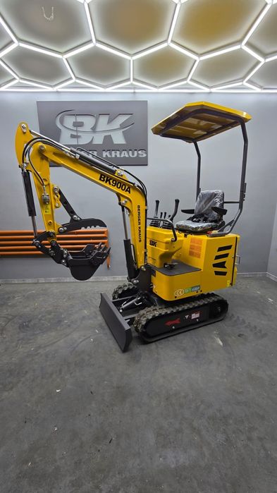TANIA NOWA Koparka Berger Kraus BK900A disel diesel żółta FAKTURA