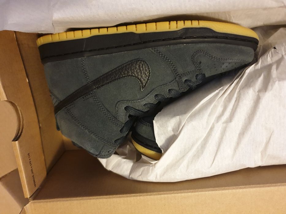 Nike SB Dunk High Pro ISO Smoke Grey 36