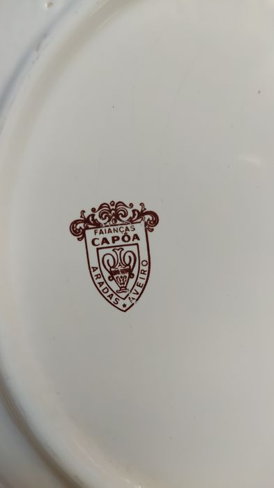 Pratos Faianças Capôa