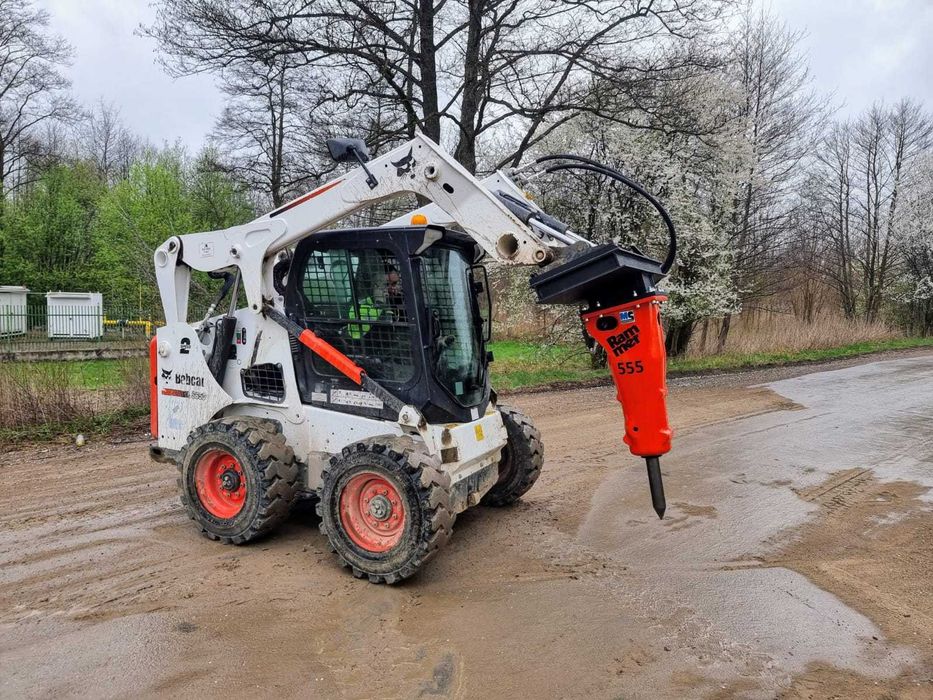 Młot hydrauliczny wyburzeniowy 275kg Rammer BR555 koparka 3,2 - 8t