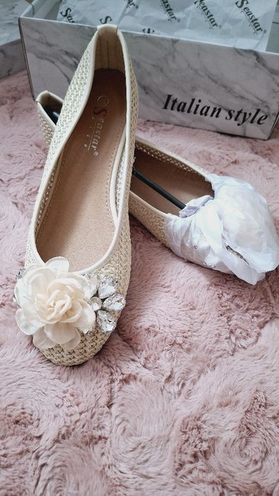 Boho balerinki 39 nowe