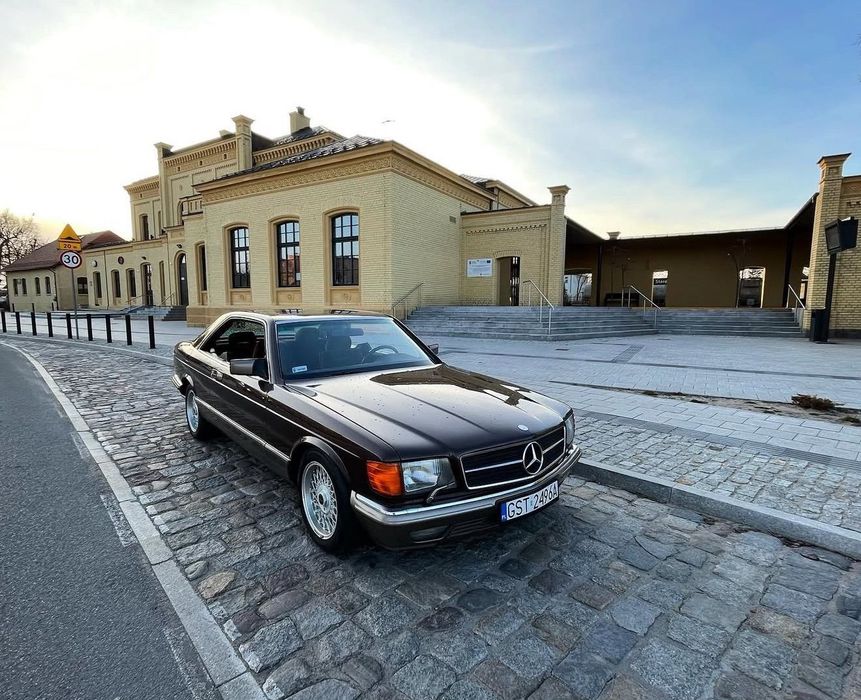 Mercedes-Benz Klasa S SEC500 Coupé klasyk Klima Airbag