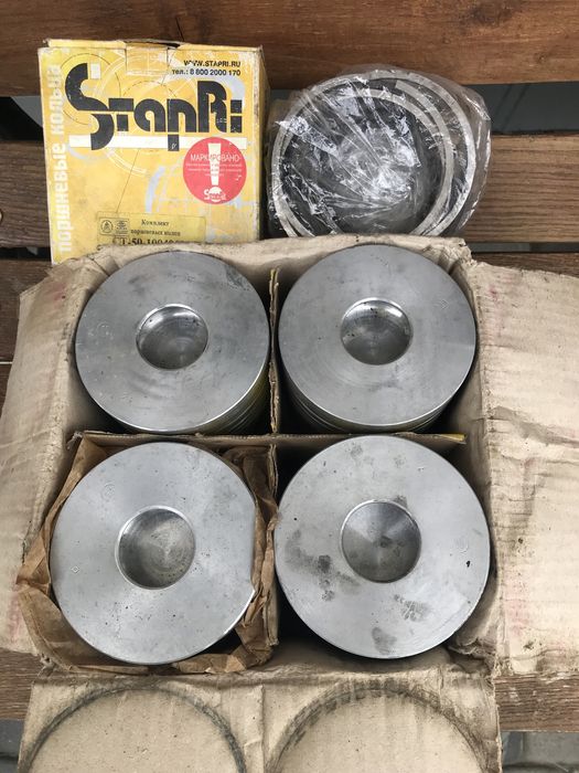 Комплект поршнева група, поршня,кільця, кольца трактор МТЗ, ЮМЗ