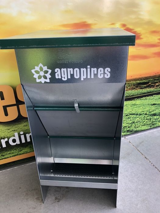 Comedouro galvanizado p/cães
