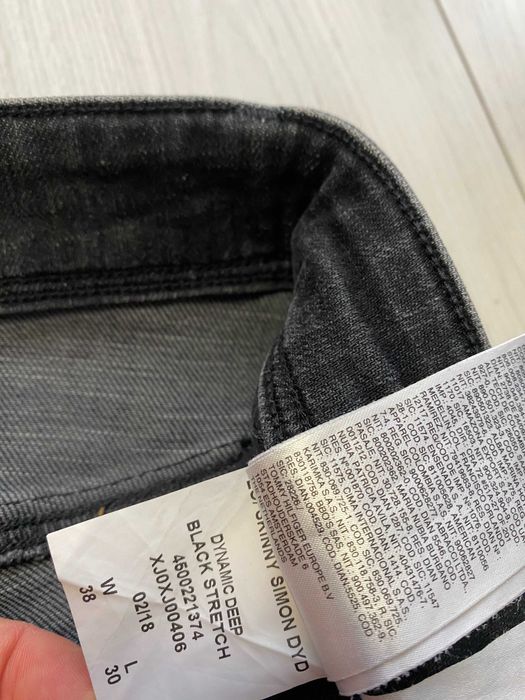 TOMMY HILFIGER r.38/30 oryginalne spodnie jeansowe męskie