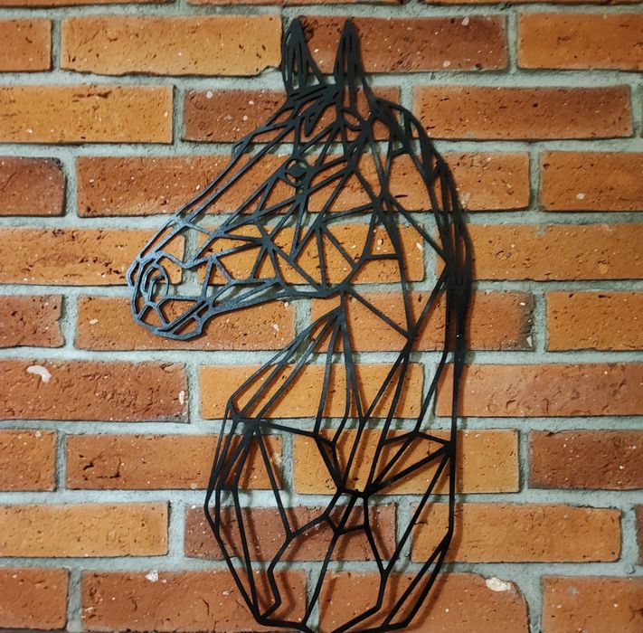 Koń geometryczny ażurowy 70x42