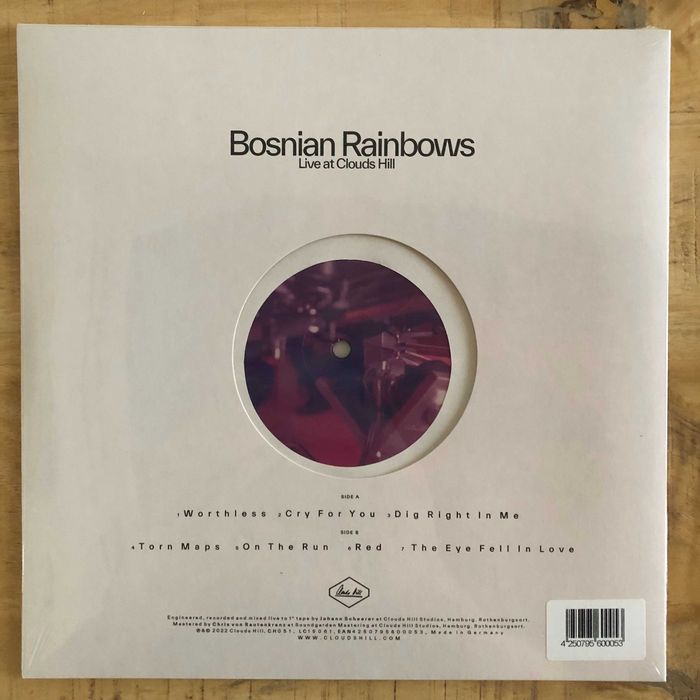 Vinyl Вініл Платівка Alternative Indie Bosnian Rainbow Live At Clouds