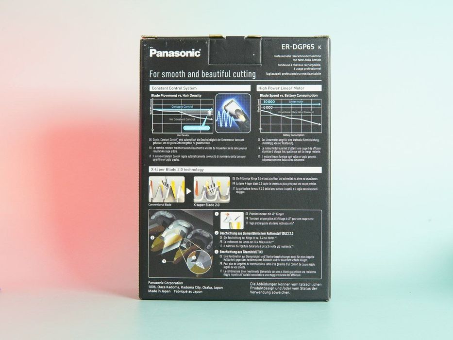 Машинка для стрижки Panasonic Er-Hgp65K803