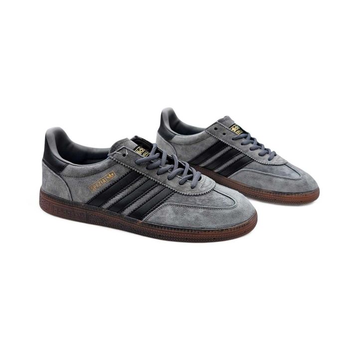 Чоловічі Кросівки кеди Adidas Spezial сірі