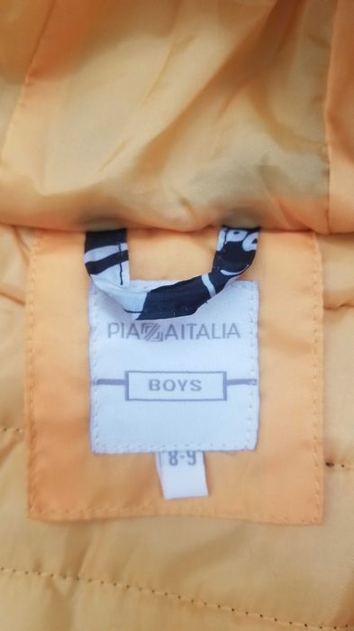 Куртка дитяча для хлопчика PiazaItalia 8-9р. Чорно-біла б.в.