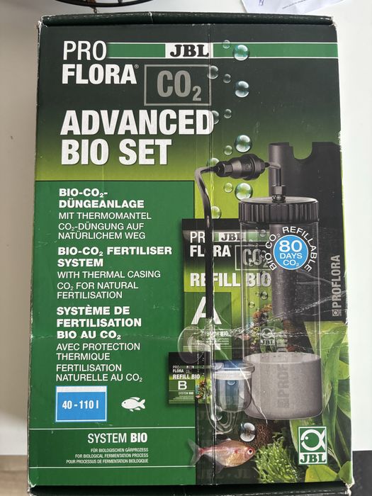 JBL Proflora CO2 Advanced Bio Set (6461200) - Zestaw CO2 do nawożenia roślin akwariowych