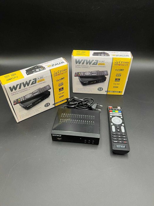 Dekoder Wiwa H.265 PRO
Komplet + gwarancja