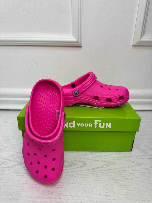 Crocs Classic Крокси Фіолетові, Розові, Жовті, Сині