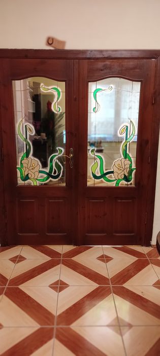 Sprzedam drzwi wewnętrzne podwójne salonowe