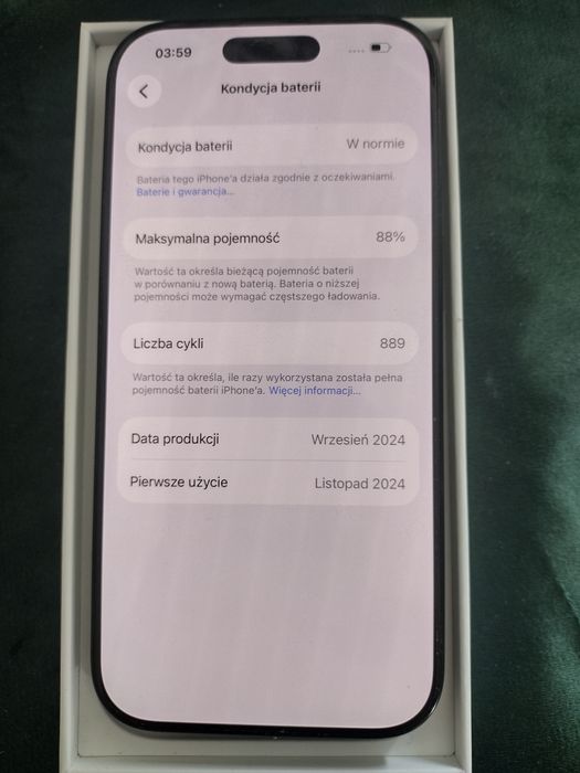 Iphone 16 PRO 128GB   88%