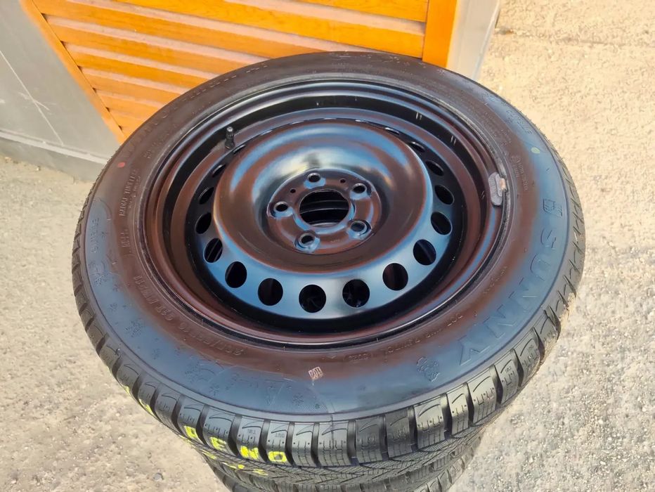 5x114,3 Felgi Stalowe 5x114 Stal 16 Koła Zimowe Zima RENAULT SCENIC MEGANE III Grand scenic Fluence LAGUNA 3 KADJAR NISSAN PRIMERA P12 LEAF JUKE XTRAIL QASHQAI DACIA DUSTER 9mm NOWE 25r. Legnica ALU-RAD 205/60