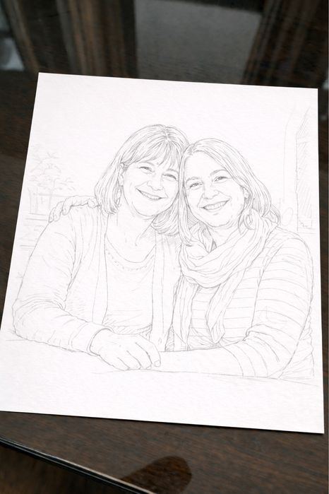 Szkic ze zdjecia na zamowienie!