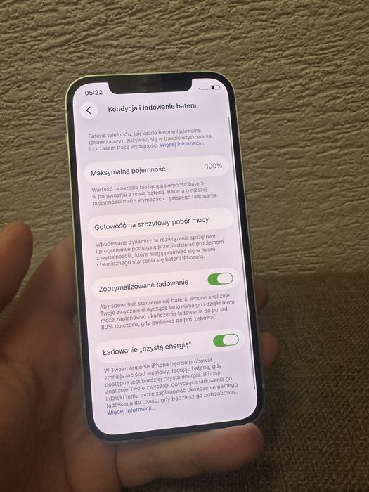 Iphone 12 64gb 100% bateria, gwarancja