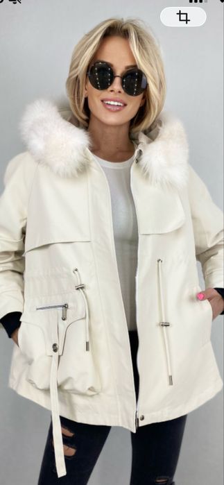 Женская зимняя парка куртка S / M / L