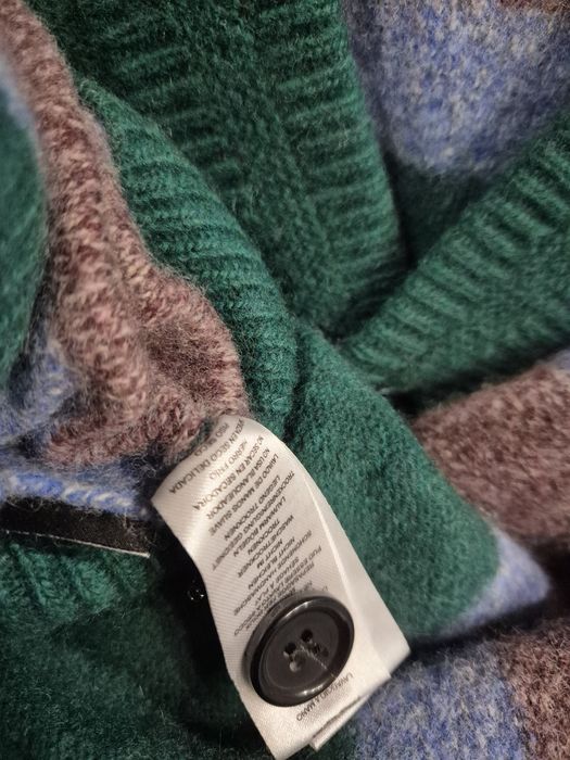 Шерстяной свитер Paul Smith Multicolor Striped Cardigan