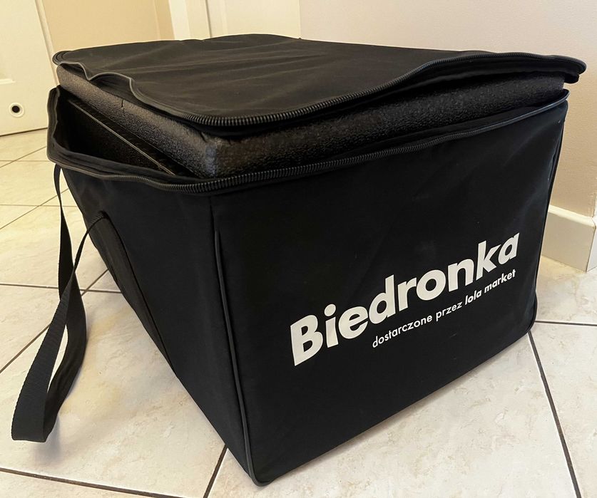 Styrobox czarny 60x40x20 cm + torba