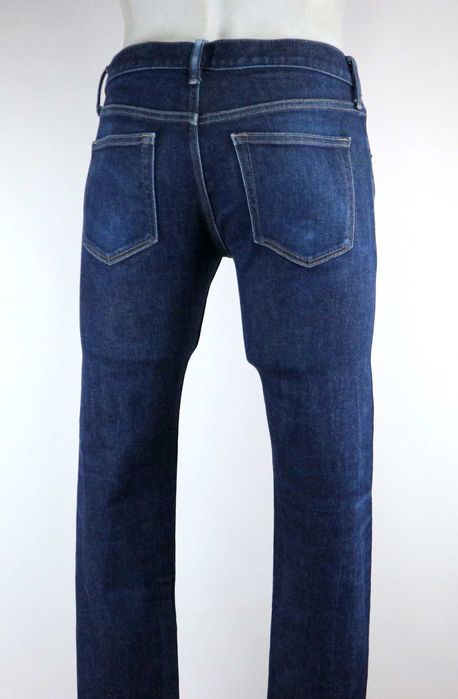 Uniqlo SLim Fit spodnie jeansy W32 L30 Selvedge Denim pas 2 x 41/42 cm
