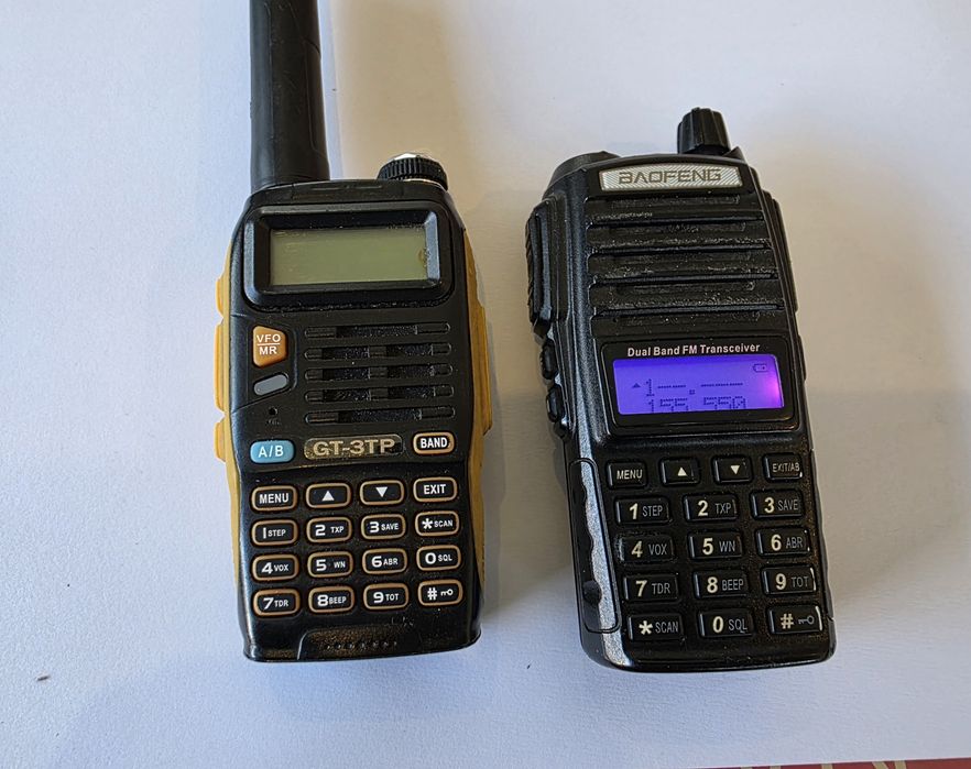 Radio krotkofalówka Boafeng uv-82 GT-3Tp sprawne 2 sztuki plus anteny