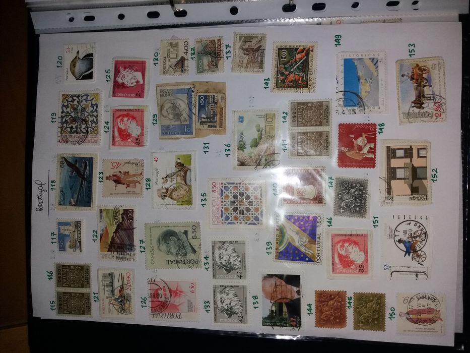 Selos antigos para colecionadores