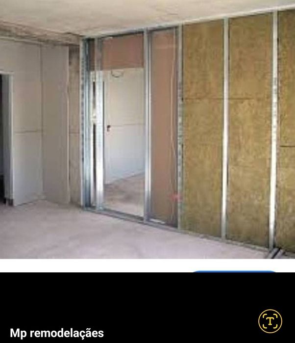 Trabalho com pladur, pinturas, piso frutuante e remodelações em geral.
