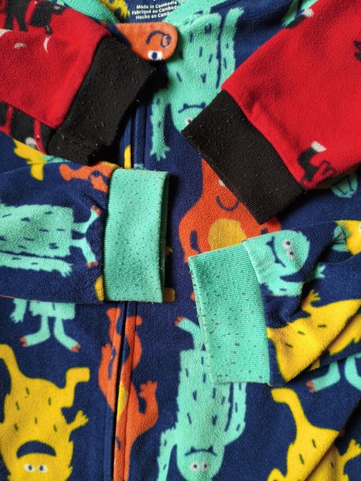 Чоловічок піжама флісова Carter's 5t