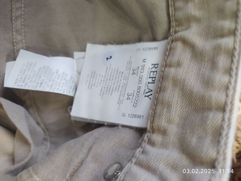 Джинси чоловічі REPLAY Jeans ORIGINAL