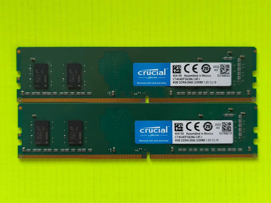 Crucial 4GB DDR4 2666 MHz PC4-21300