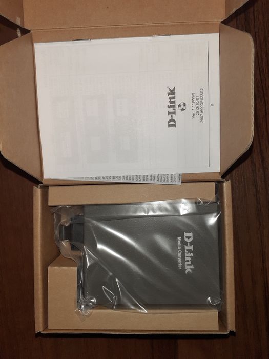 Медіаконвектор D-link DMC-F02SC