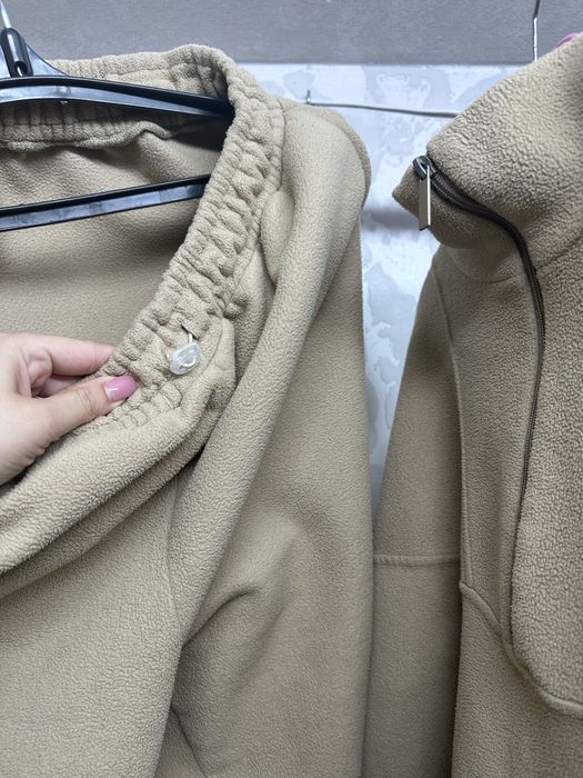 Оверсайз костюм полар фліс кофта та кепка лотом за 500