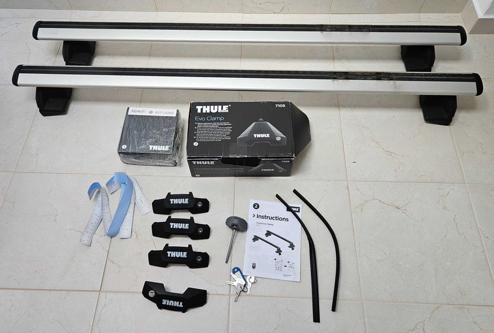 kit Thule para montar barras num VW Arteon Shooting Brake