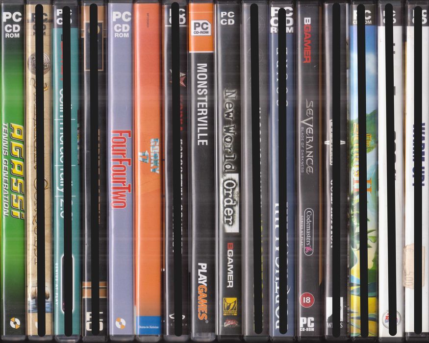 Jogos Pc Cd-Rom – 6 Unidades