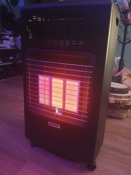 Інфрачервоний газовий обігрівач zipher 4,2 кВт Італія